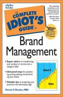 Complete Idiot's Guide to Brand Management