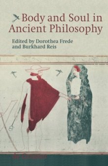 Body and soul in ancient philosophy