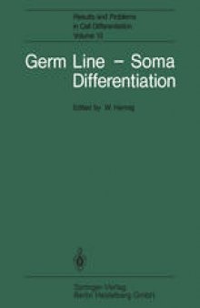Germ Line — Soma Differentiation