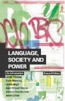 Language, Society and Power: An Introduction, 2nd Edition