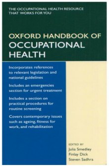 Oxford Handbook of Occupational Health (Oxford Handbooks Series)