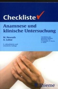 Checkliste Anamnese und klinische Untersuchung, 2. Auflage