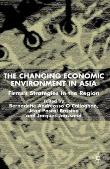 The Changing Economic Environment in Asia: Firms' Strategies in the Region  