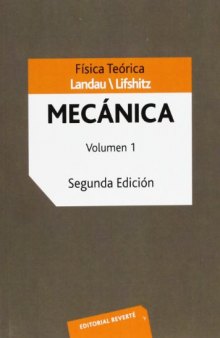 Mecánica (Volume 1) (Spanish Edition)
