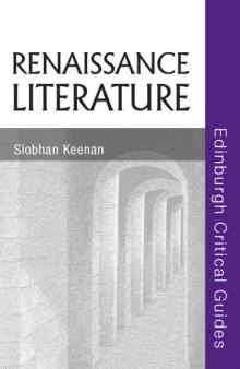 Renaissance Literature (Edinburgh Critical Guides to Literature)