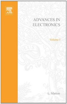 Advances in Electronics and Electron Physics, Vol. 1