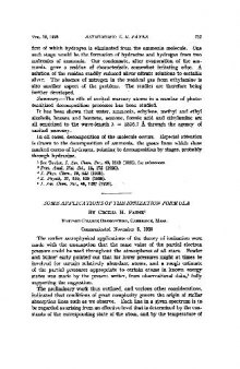 Some Applications of the Ionization Formula