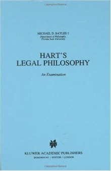 Hart's Legal Philosophy: An Examination (Law and Philosophy Library)