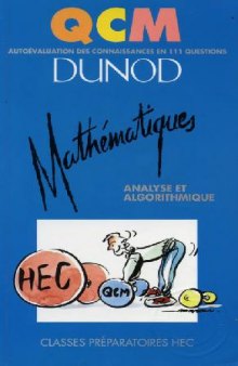 QCM HEC Mathematiques Analyse et Algorithmique