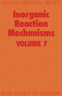 Inorganic reaction mechanisms. vol. 7. Review of the literature published between January 1978 and June 1979