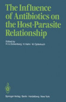 The Influence of Antibiotics on the Host-Parasite Relationship