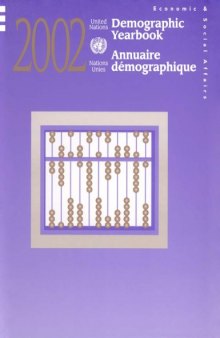 Demographic Yearbook Annuaire demographique 2002