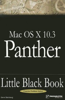 Mac OSX.3 Panther Little Black Book (Little Black Book)