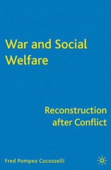 War and Social Welfare: Reconstruction After Conflict