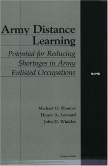 Army Distance Learning: Potential for Reducing Shortages in Army Enlisted Occupations