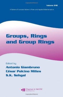 Groups, rings, and group rings