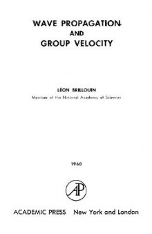 Wave propagation and group velocity