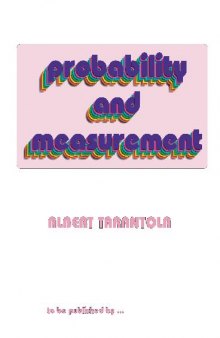 Probability and measurements