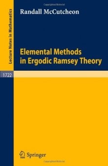 Elemental Methods in Ergodic Ramsey Theory