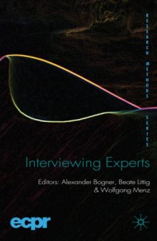 Interviewing Experts (Research Methods)