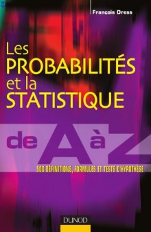 Les probabilitAes et la statistique de A Aa Z