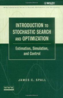 Introduction to stochastic search and optimization: estimation, simulation, and control