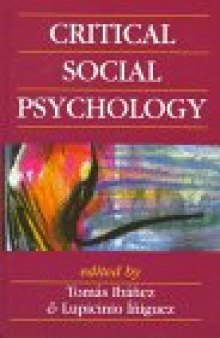 Critical Social Psychology