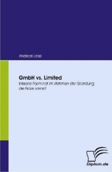 GmbH vs. Limited: Welche Form hat im Rahmen der Gründung die Nase vorne?