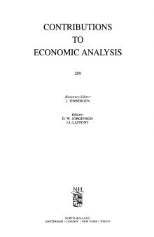 Readings in econometric theory and practice : a volume in honor of George Judge