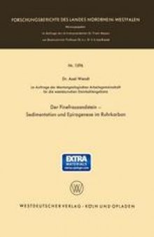 Der Finefrausandstein — Sedimentation und Epirogenese im Ruhrkarbon