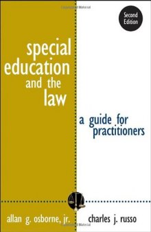 Special Education and the Law: A Guide for Practitioners