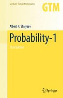 Probability-1: Volume 1