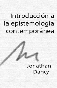Introducción a la epistemología contemporánea  Spanish