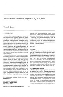 Presure-Volume-Temperature Properties of H2O-CO2 Fluids (geophysics) [short article]