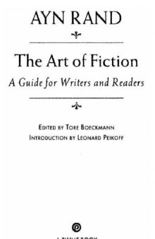 The art of fiction : a guide for writers and readers