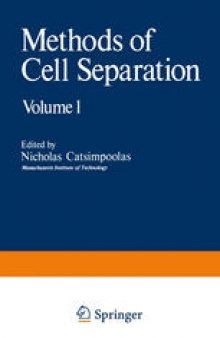 Methods of Cell Separation