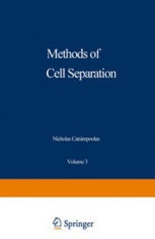 Methods of Cell Separation