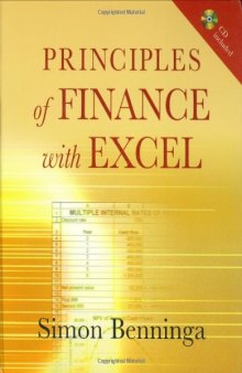 Principles of Finance with Excel: Includes CD