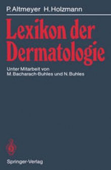 Lexikon der Dermatologie