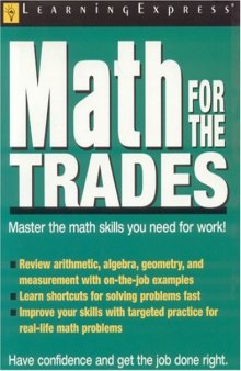 Math for the Trades