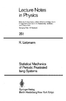 Statistical Mechanics of Periodic Frustrated Ising Systems