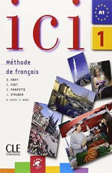 ICI 1 Livre de L'Etudiant + CD Audio