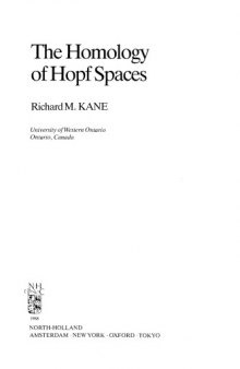 The Homology of Hopf Spaces