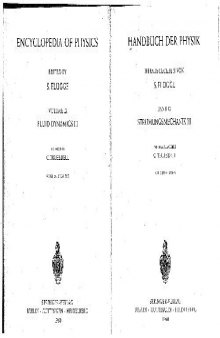 Encyclopedia of Physics. Fluid Dynamics 3