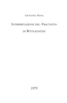 Interpretazione del Tractatus di Wittgenstein
