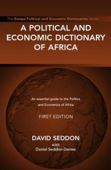 Political and Economic Dictionary of Africa, A