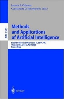 Methods and Applications of Artificial Intelligence: Second Hellenic Conference on AI, SETN 2002 Thessaloniki, Greece, April 11–12, 2002 Proceedings