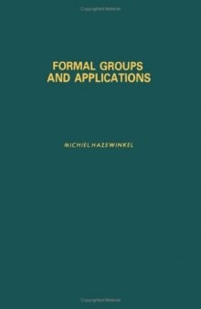 Formal groups and applications MAtg