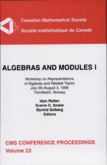 Algebras and Modules One