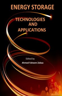 Energy Storage - Technologies and Applications